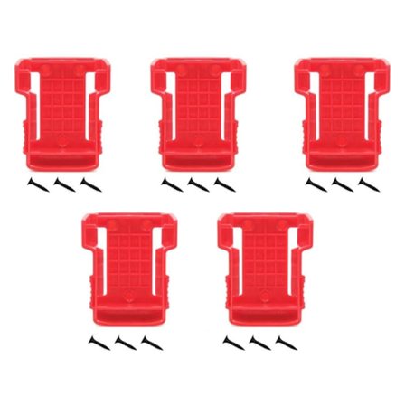 5-pack litiumbatterihållare batterifäste dockningshållare för M18 B4 M18 HB6 M18 HB12 48 11 1850