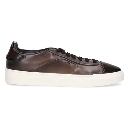Santoni - Sneakers - Brun - Herr - Storlek: 41 Eu, Herr, Storlek: 41 EU