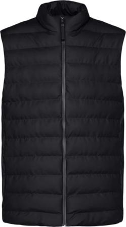 Rains Trekker Vest Unisex lined vests Black XL