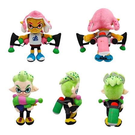 /#/Spray Warrior 2 Switch splatoon2, Plyschleksak Cartoon Game Dol/#/