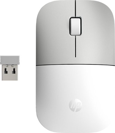 HP Z3700 trådlös mus i ceramic white, 195122055165