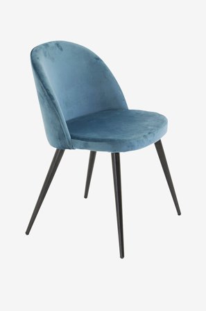 Venture Home - Stol, Valleta 2-pak - Blå - Stole - Fra Homeroom