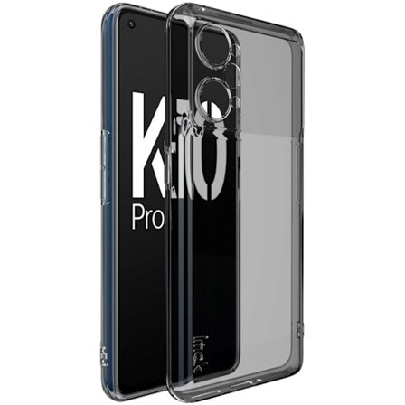 Imak UX-5-skydd för Oppo K10 Pro - Genomskinlig Svart