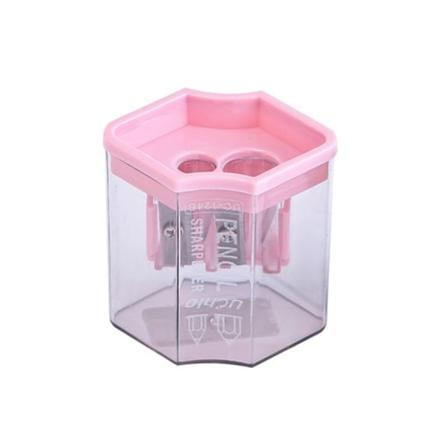 3-farge blyantspisser Creative Morandi sammensatt geometrisk form blyantspisser (Rhombus-124),