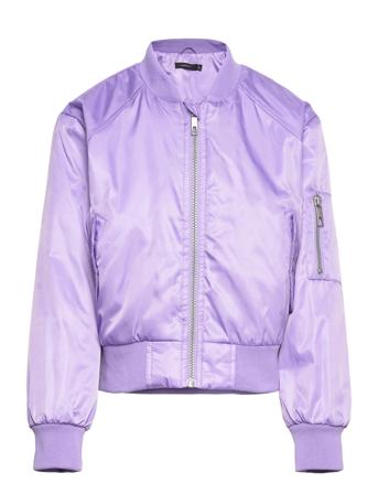 Nkfmacasia Bomber Jacket Purple Name It