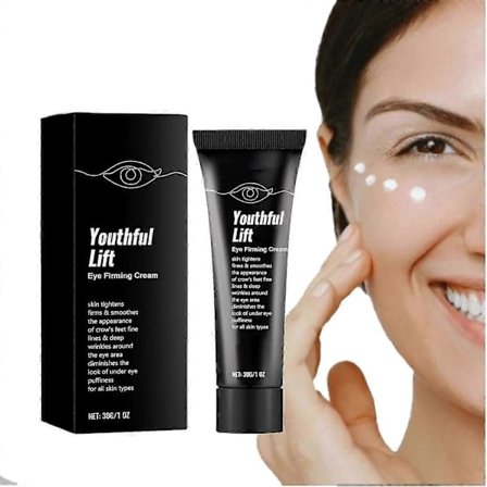 Oppstrammende øyekrem mot rynker, øyeblikkelig oppstrammende øyekrem, løftende øyebehandlingskrem, anti-aldrings glatte fine linjer, foryngende 