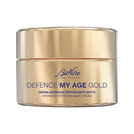 Bionike Defence My Age Gold - Crema Intensiva Fortificante Notte 50ml - Tratt.globale viso notte