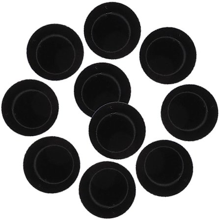 20 kpl Pieniä silinterihattuja Nuken koriste Nuken hatun sisustus Lumimies Nuken kangashatun sisustus