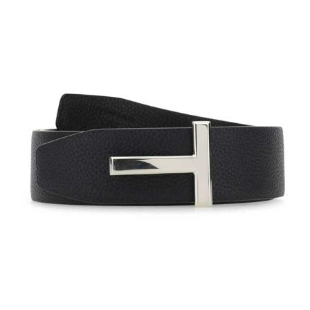 Tom Ford, Belts Zwart, Heren, Maat:90 CM