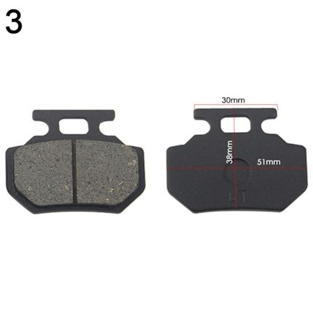 Cykel Bromsbelägg Scooter Bromsskiva 3 3