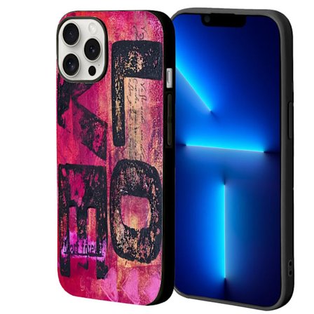 Konst iPhone 13 Pro Skyddsfodral, Mini 13 iPhone Skal, för 17 16 15 14 Plus 15 Pro 13 Mini 12 Alla hjärtans dag Skyddsskal