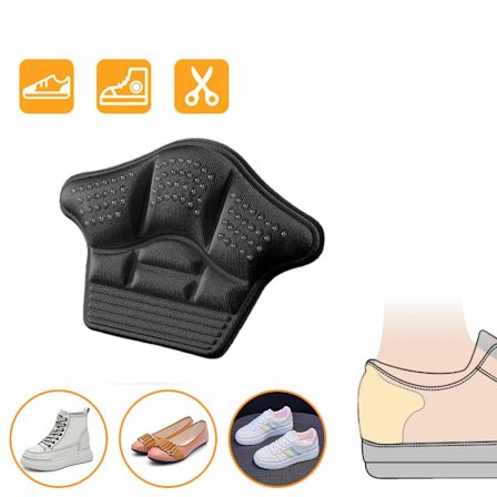 Komfortable og beskyttende hælinnlegg såler skoinnsatser