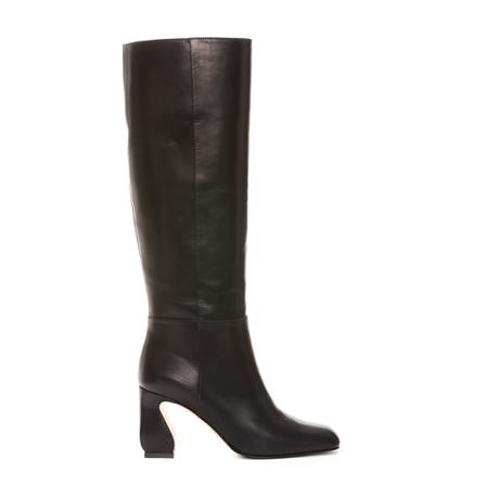 Sergio Rossi, Boots Zwart, Dames, Maat:36 EU