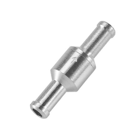 8mm Backventil Bromsservo Booster Enkelriktad Inline Backventil Vakuumslang Aluminium