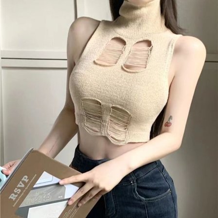 Kamisole bröstväst för dam BEIGE