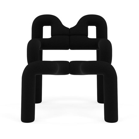 Varier Furniture Ekstrem - Black Wool