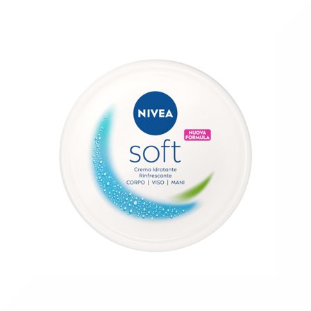 Nivea Soft Crema Idratante Corpo Viso Mani Multiuso Con Vitamina