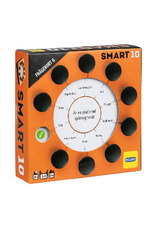 Peliko Smart 10 frågekort 6, 200 st Spel & pussel Unisex Flerfärgad ONESIZE