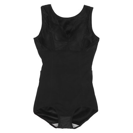 Naisten musta XXXL Lämmin Hengittävä Ihoystävällinen Vartalonmuokkaaja Vatsan Tiukentava Muotoiluvaate