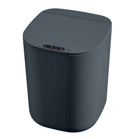 Automatisk sensor papperskorg Stor kapacitet soptunna med lock för kök