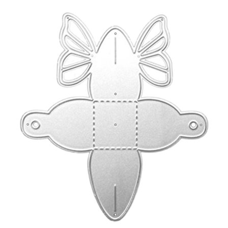 For Butterfly Gaveeske Metallskjærende Former Håndlagde Håndverk Barn Jenter