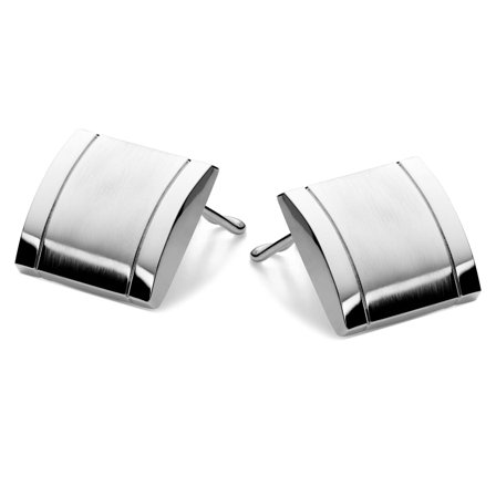 Srebrzyste osłony na guziki dla mężczyzn - Osłony na guziki