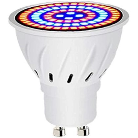 Kasvivalo 60 LEDiä Gu10 Kasvien Kasvu Täysi Spektri Kasvien Puutarhavalaisin 220v Sisäkäyttöön Sisäkasveille Mehikasveille Puutarhanhoitotarvikkeille