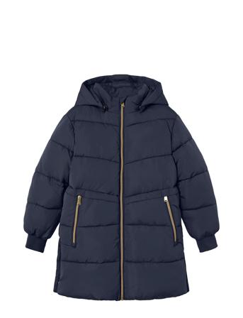 Nkfmusic Long Puffer Jacket Tb Fôret Jakke Blå Name It*Betinget Tilbud