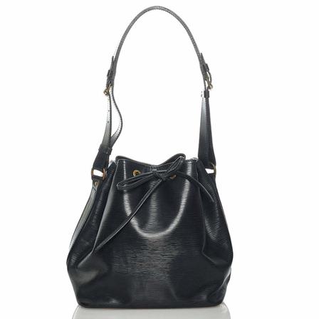 Louis Vuitton Vintage, Pre-owned Bucket Bags Zwart, Dames, Maat:ONE Size
