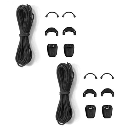 Salomon Quicklace snørebånd Black M