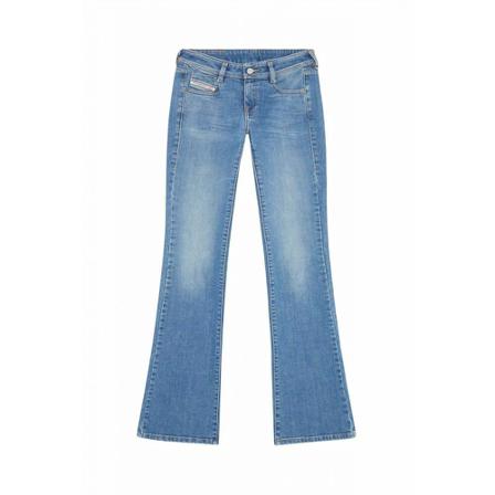Diesel, Flared Jeans Blauw, Dames, Maat:W25 L32