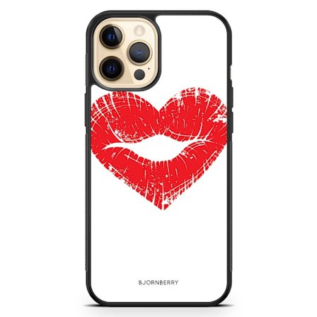 Bjornberry Hårdskal iPhone 12 Pro Max - Hjärta Läppar