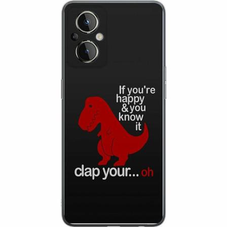 Oneplus Nord N20 5g Genomskinligt Skal Dinosaurie