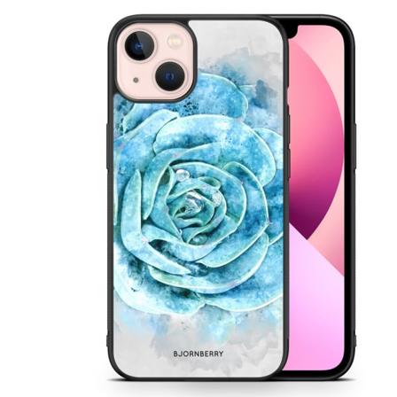 Bjornberry Skal Iphone 13 - Blå Kaktus