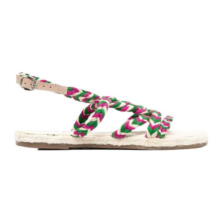 Manebí Braided Sandaler fuchsia rosa, Dam, Dam, Storlek: 39 EU