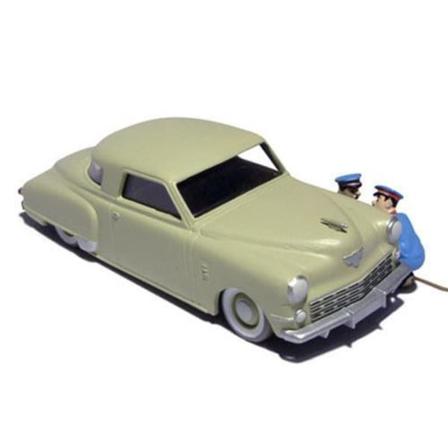 Tintin - Green Studebaker 1949 multifärg