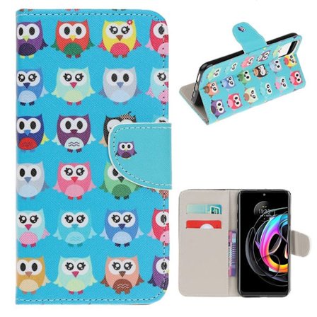 Wonderland Motorola Edge 20 Lite fodral -Blå