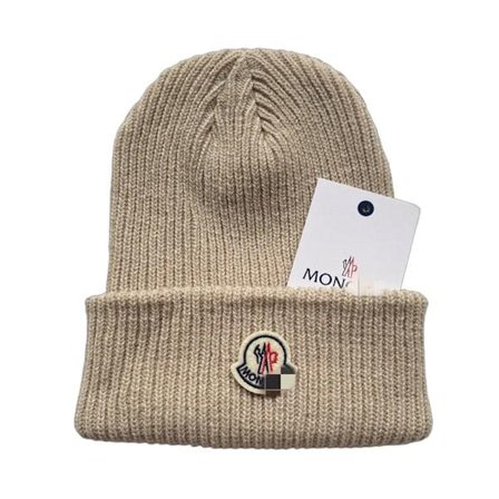 [LLC] Unisex strikket hue til damer og herrer, varm vinterhue Lysegrå