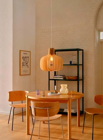 Hazo taklampe Ø43 - natur