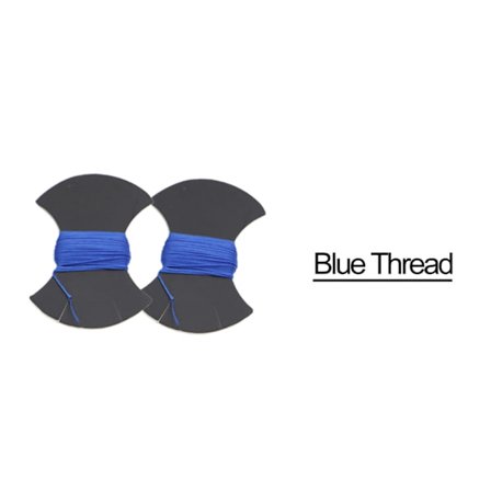 (Blå tråd) Handsydda Svarta PU Konstläder Bil Ratt Skydd Omslag för Renault Megane 2 Scenic 2 Grand Scenic Kangoo 2