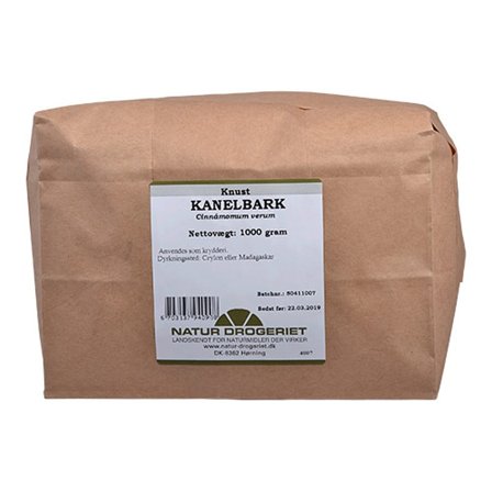 Natur Drogeriet Kanelbark knust 1 kg, Helse & Madvarer, Krydderier, Kanel