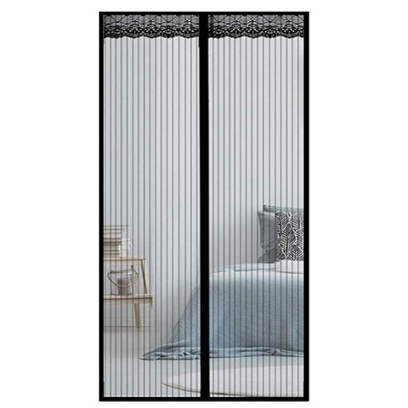Magnetisk Dørgardin for 140x230cm Magnetisk Dørgardin Myggnett Vindu Automatisk Lukking