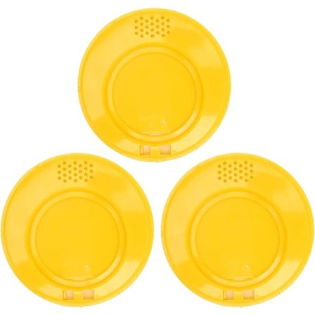 3 stk. Plast Bikube Nuc Boks Inngangsdører Bie Inngangsdisker Dør kompatibel Bikube Nuc Boks Honningkake Birøktutstyr Bikube Verktøy kompatibel