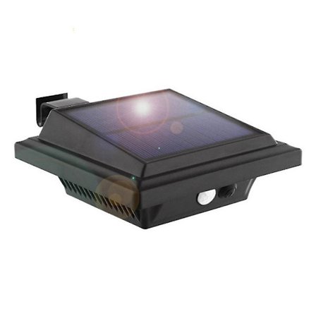 Solcelled Tagrende Lys, Ledningsfri 40 Led Hegn Indkørsel Have Terrasse Sti Dekorationslys (1 Pakke)