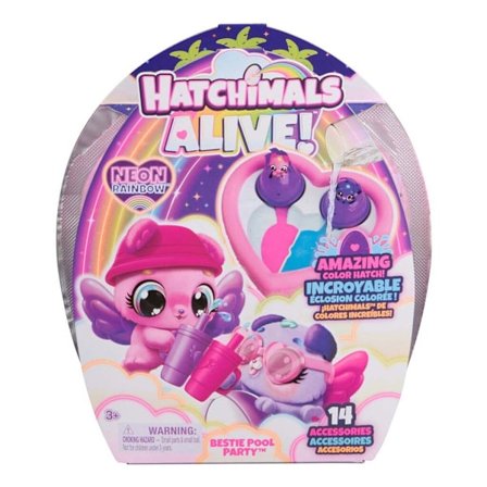 Hatchimals Alive Bestis Pool Party