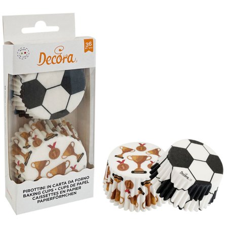 Muffinsformer Fotball 35-pakning