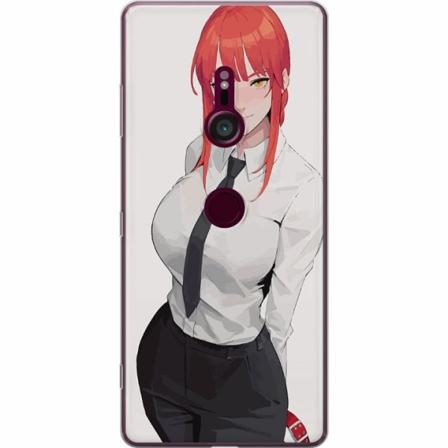 Sony Xperia Xz3 Skal / Mobilskal - Makima Chainsaw Man