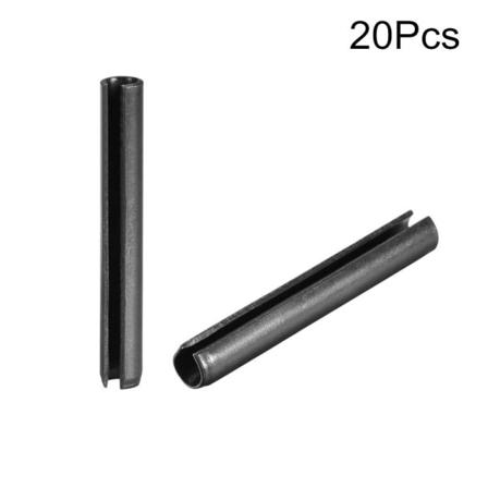 20 Stk Slidsede Fjederstifter Split Spring Roll 6X45MM 6x45mm