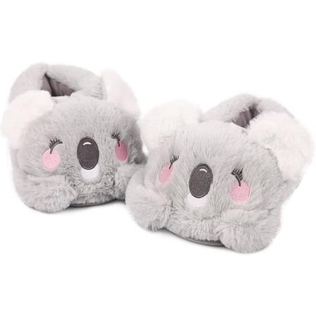 Dame Dyresko Sød Koala Plys Sko Kawaii Memory Skum Karton Vinter Varme Hjemmesko Jul Piger Voksne 5/6uk