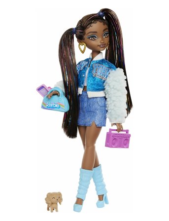 Barbie | Dream Besties “Brooklyn” Fashion Doll With 8 Video & Music Themed Accessories | ONE SIZE